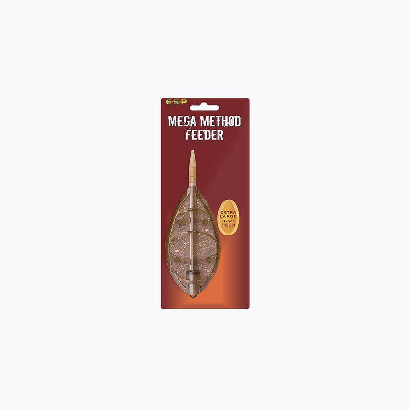 ESP Mega Method Feeder XL groundbait basket brown ETFMML100