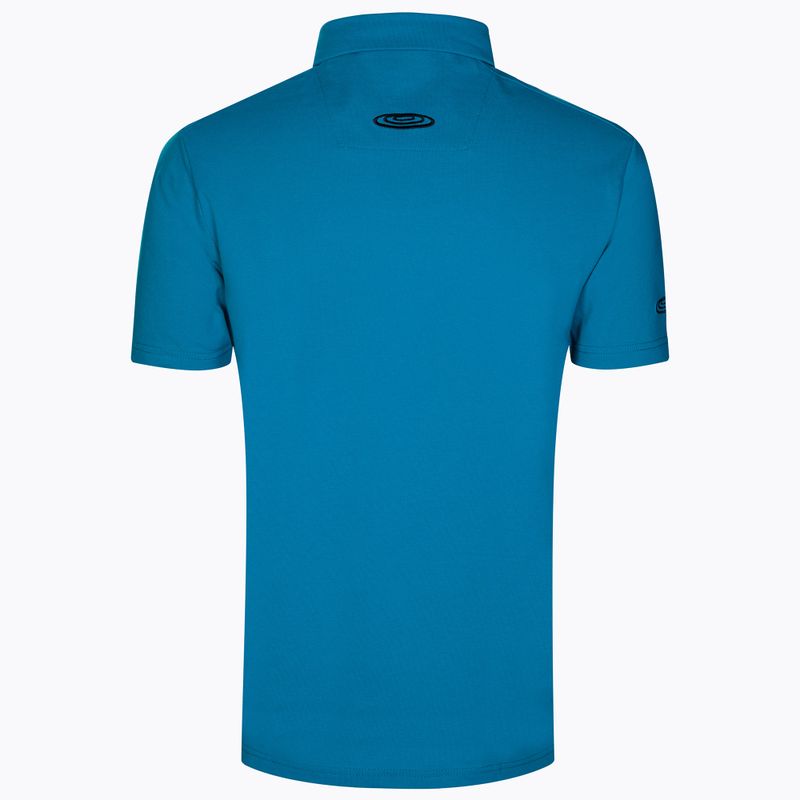 Drennan Aqua Polo fishing shirt blue CSDAP006 2