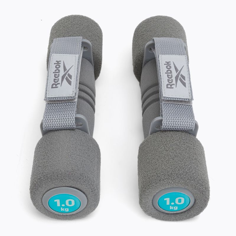 Reebok dumbbells 2 x 1 kg grey RAWT-11061BL 3