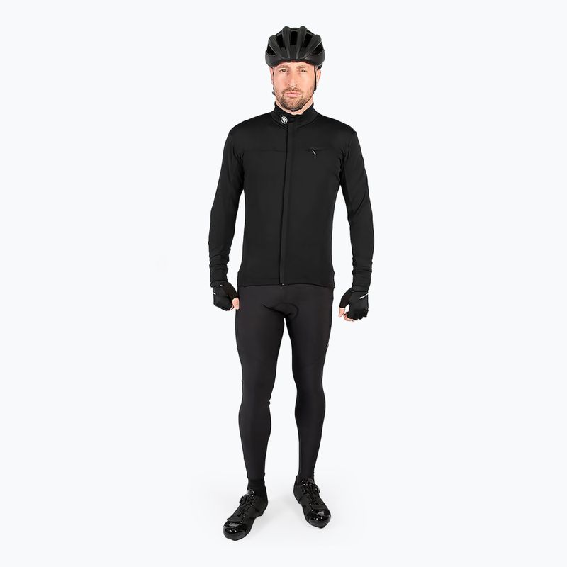 Men's Endura Xtract Roubaix cycling longsleeve black 2