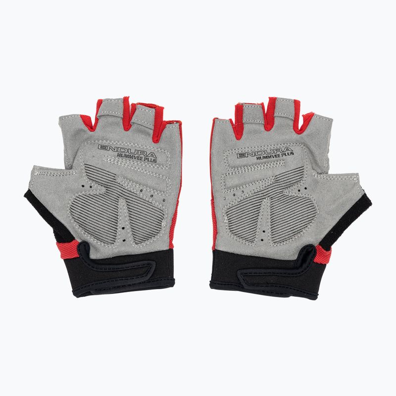 Children's cycling gloves Endura Hummvee Plus red 4