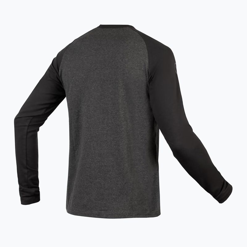 Men's Endura One Clan Raglan L/S cycling longsleeve grey 2