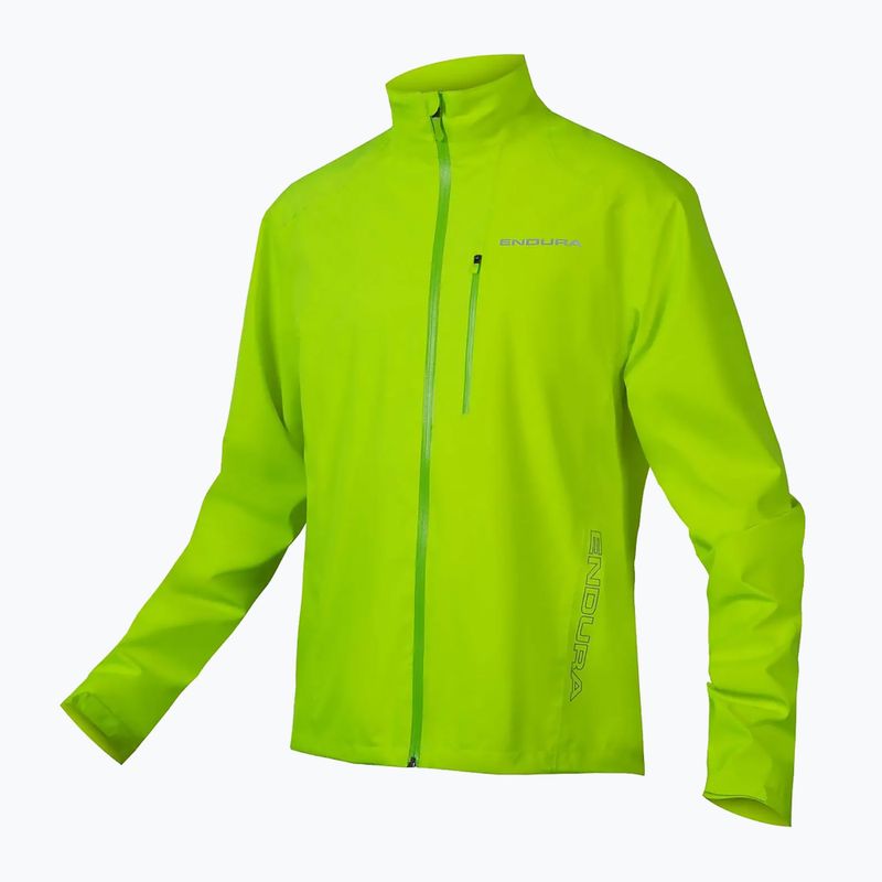 Men's cycling jacket Endura Hummvee Waterproof hi-viz yellow