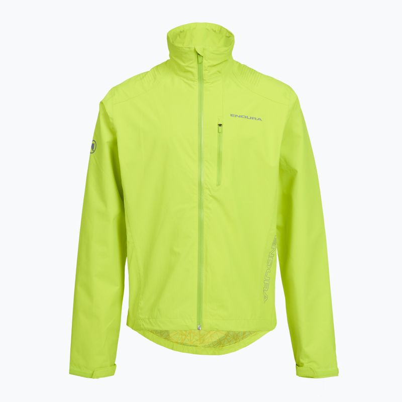Men's cycling jacket Endura Hummvee Waterproof hi-viz yellow