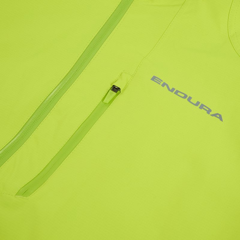 Men's cycling jacket Endura Hummvee Waterproof hi-viz yellow 3