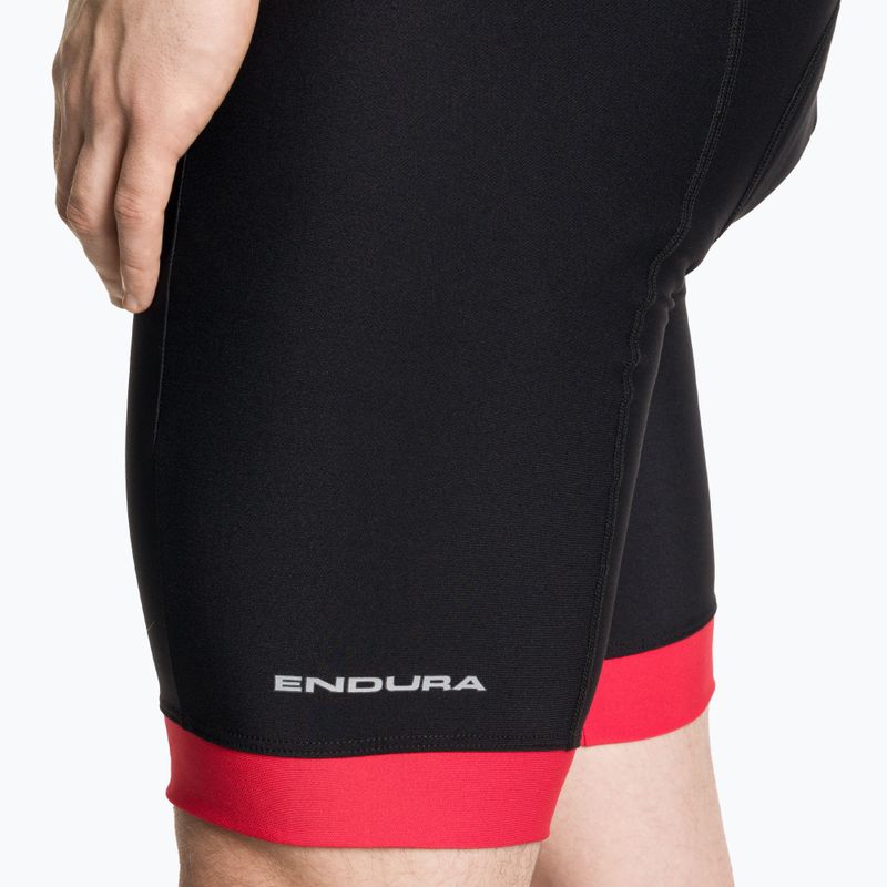 Men's Endura Xtract Gel II Bibshort red 3