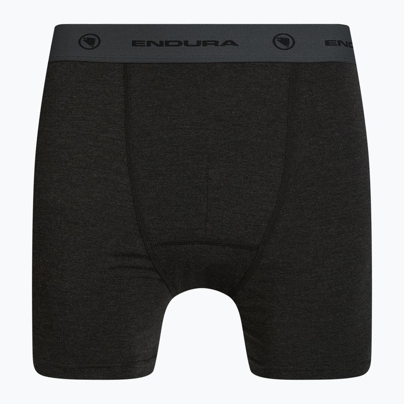 Men's Endura bicycle Boxer 2 pairs anthracite 2