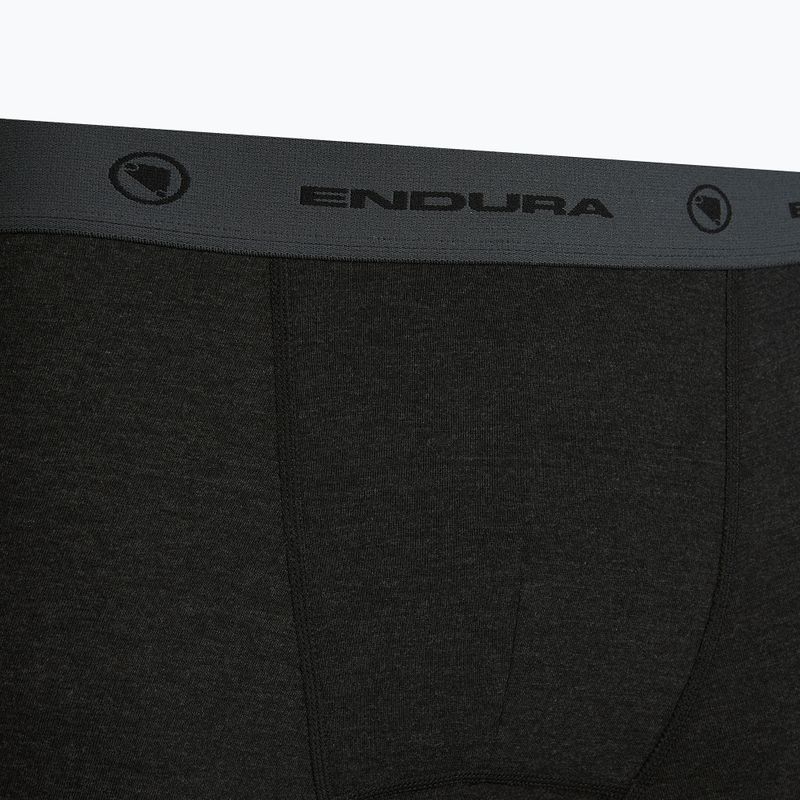 Men's Endura bicycle Boxer 2 pairs anthracite 4