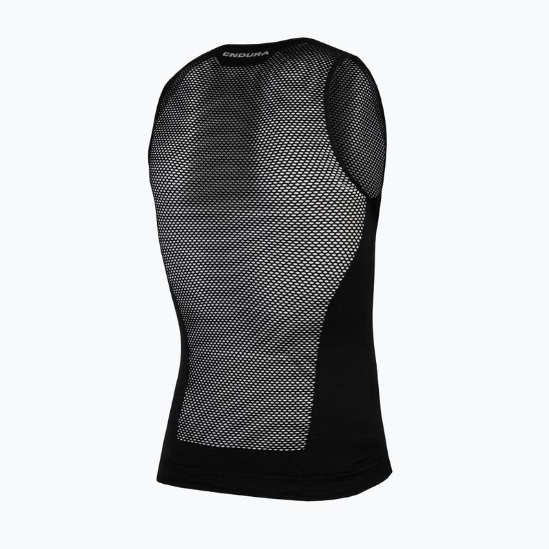 Men's cycling sweatshirt Endura Fishnet II Sleeveless Baselayer black 2