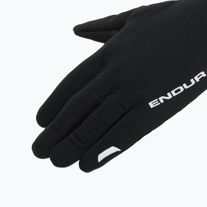 Men's Endura FS260-Pro Thermo black/reflective cycling gloves 4