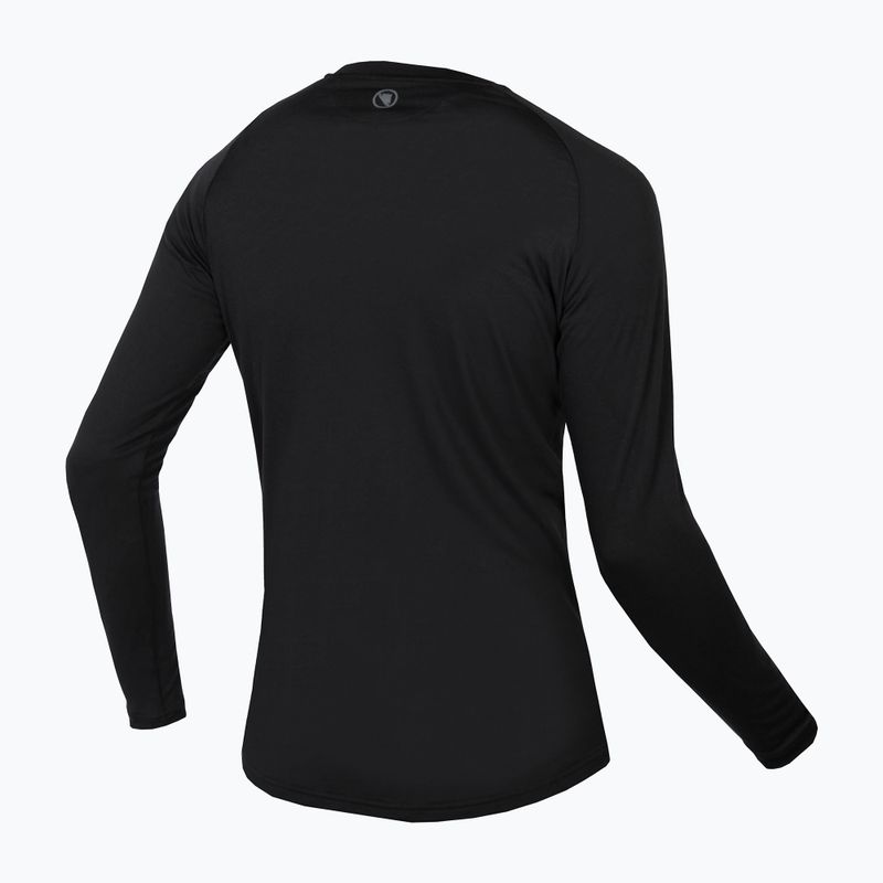 Men's Endura Baabaa Merino cycling longsleeve black 2