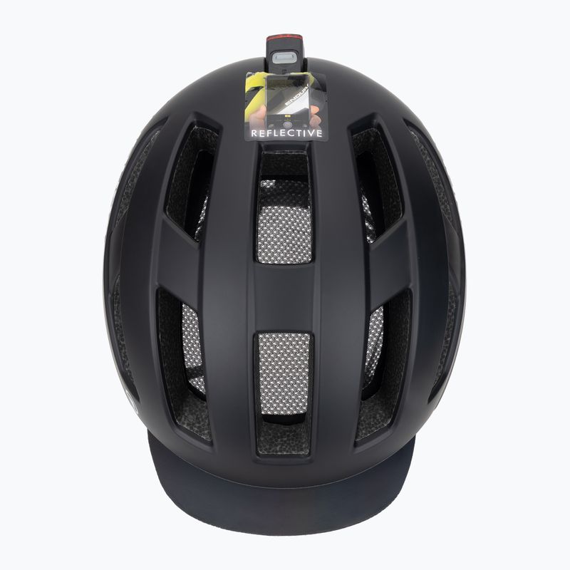 Endura Urban Luminite black bike helmet 6