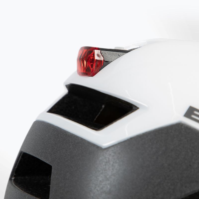 Endura Urban Luminite white bicycle helmet 3