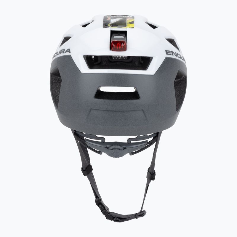 Endura Urban Luminite white bicycle helmet 4