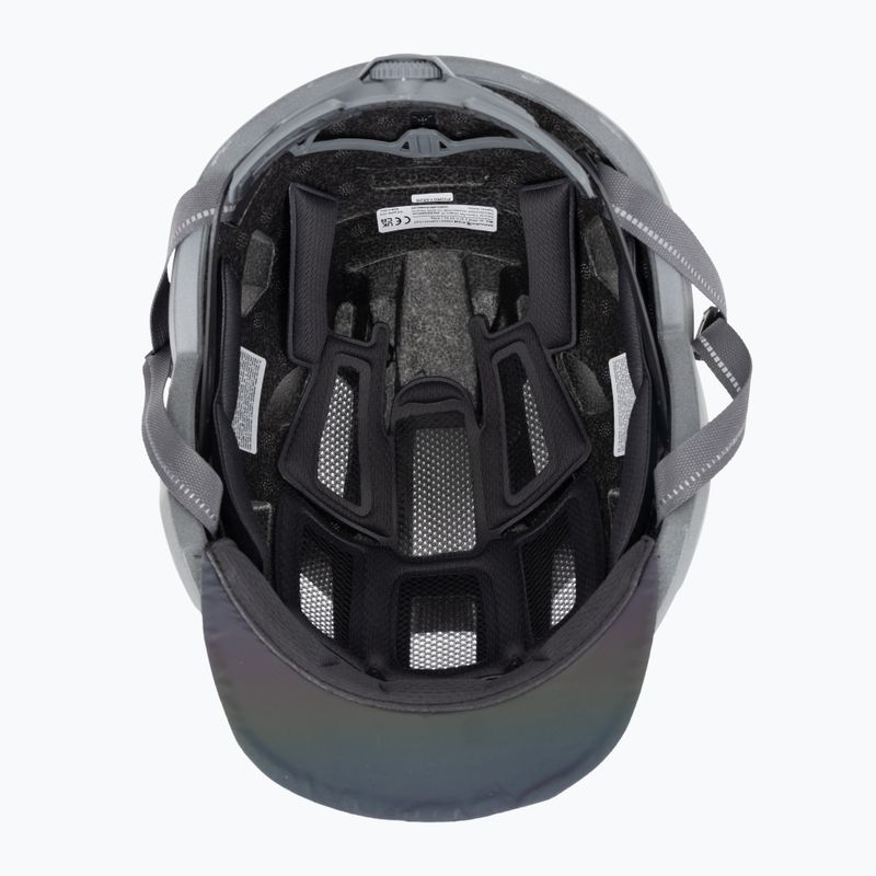 Endura Urban Luminite white bicycle helmet 5