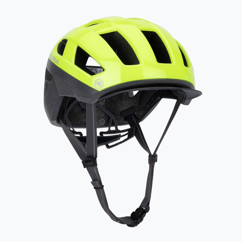 Endura Urban Luminite hi-viz yellow bike helmet