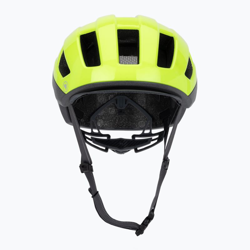 Endura Urban Luminite hi-viz yellow bike helmet 2