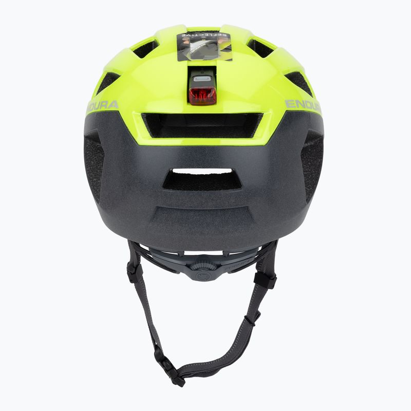 Endura Urban Luminite hi-viz yellow bike helmet 4