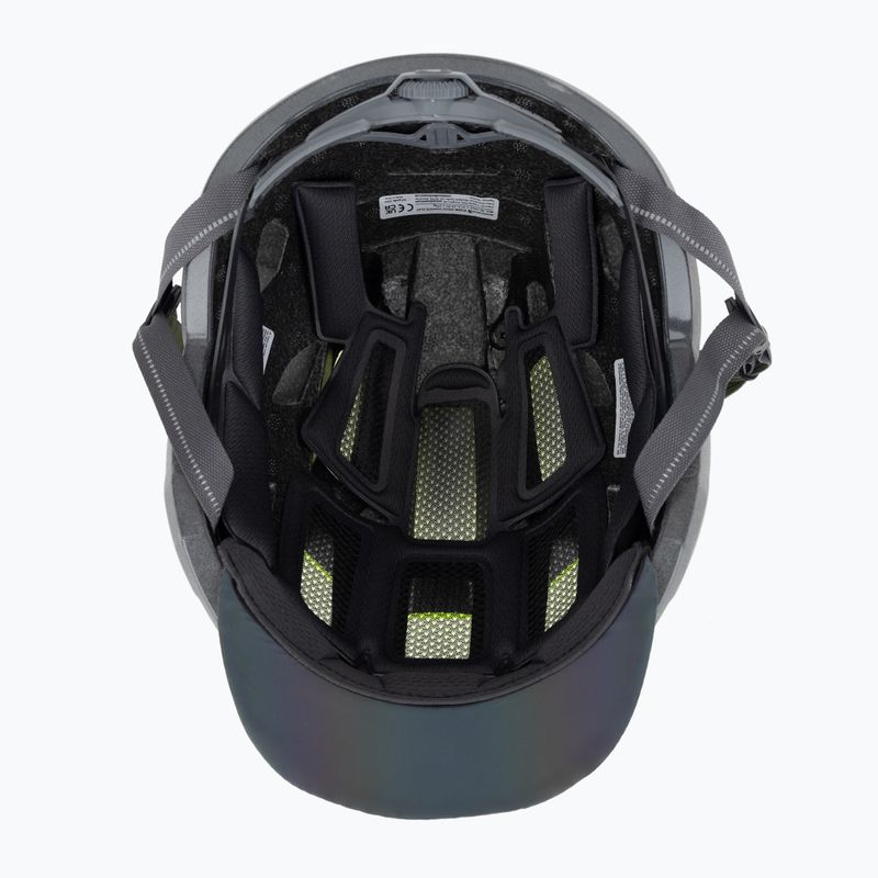 Endura Urban Luminite hi-viz yellow bike helmet 5
