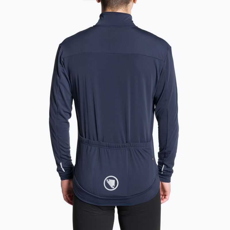 Men's Endura Xtract Roubaix cycling longsleeve navy 2