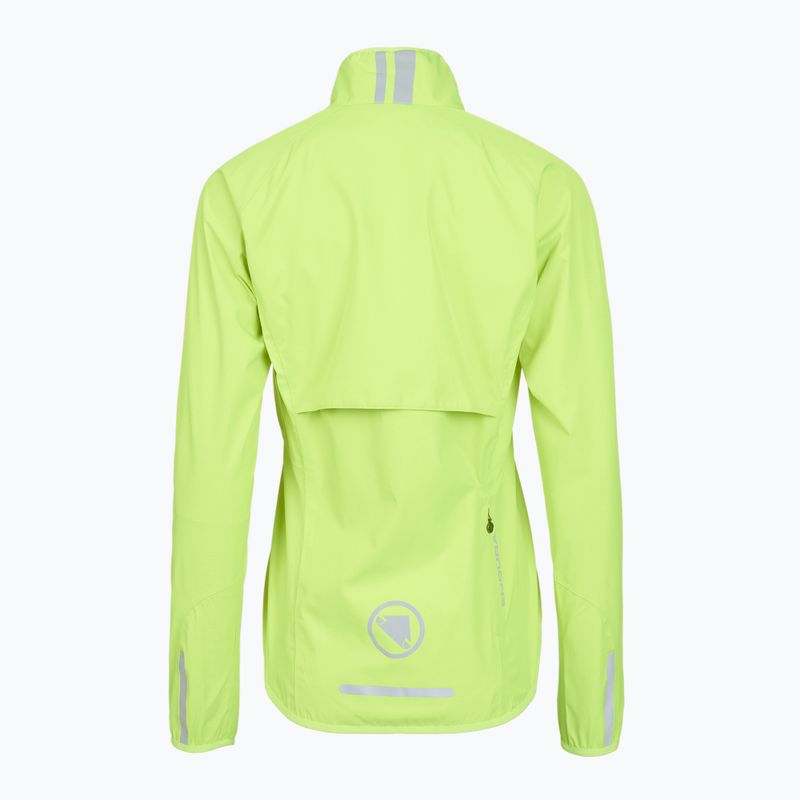 Women's cycling jacket Endura Xtract II hi-viz yellow 2