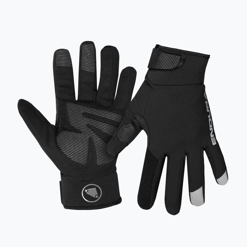 Men's cycling gloves Endura Strike black