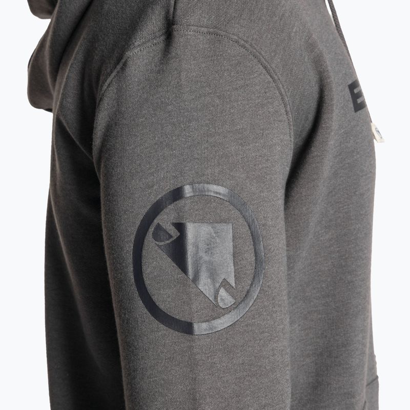 Men's Endura One Clan Hoodie grey 4