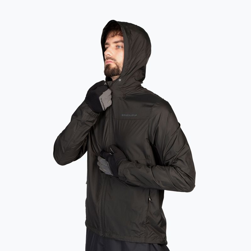 Men's Endura Hummvee Windshell cycling jacket black 3