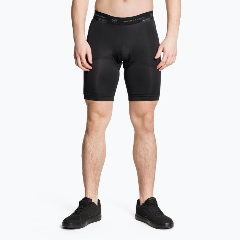 Men's Endura Hummvee Short bicycle shorts black camouflage 6