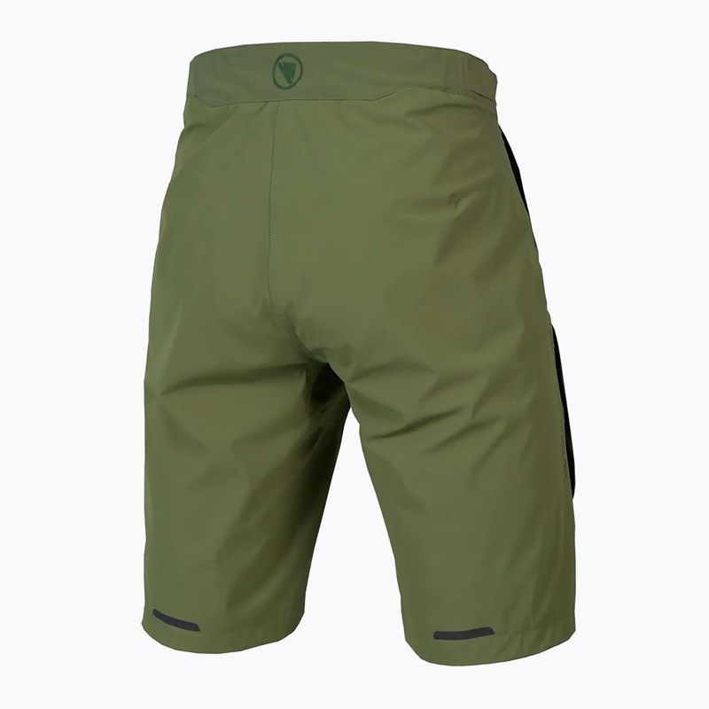 Men's Endura GV500 Foyle Baggy Bike Shorts olive green 2