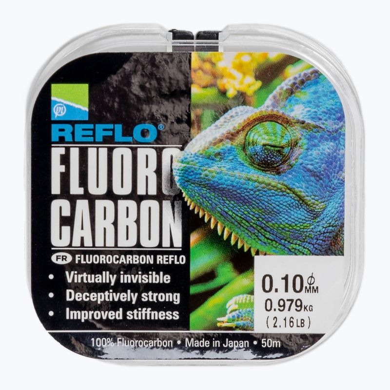 Preston Innovations Reflo Power transparent fluorocarbon line PFL/10