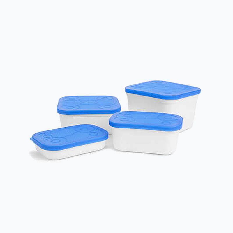 Preston Innovations White Bait Tubs white and blue P0260007 bait box