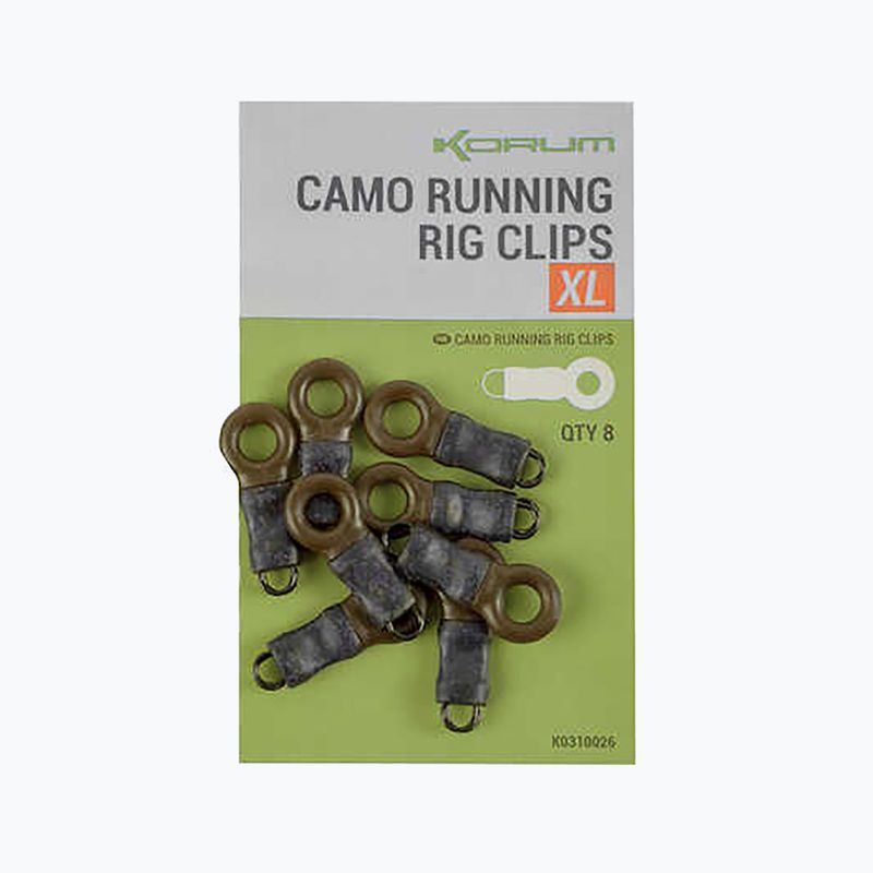 Korum Running Rig Clips Camo Connector K0310026
