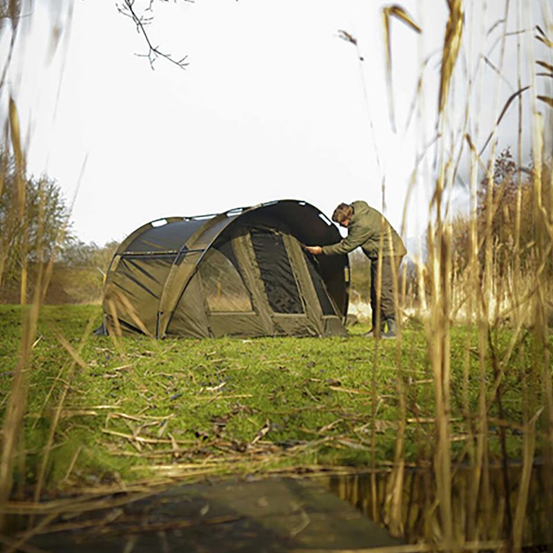 Avid Carp Ascent Bivvy One Man Tent brown A0530007 5