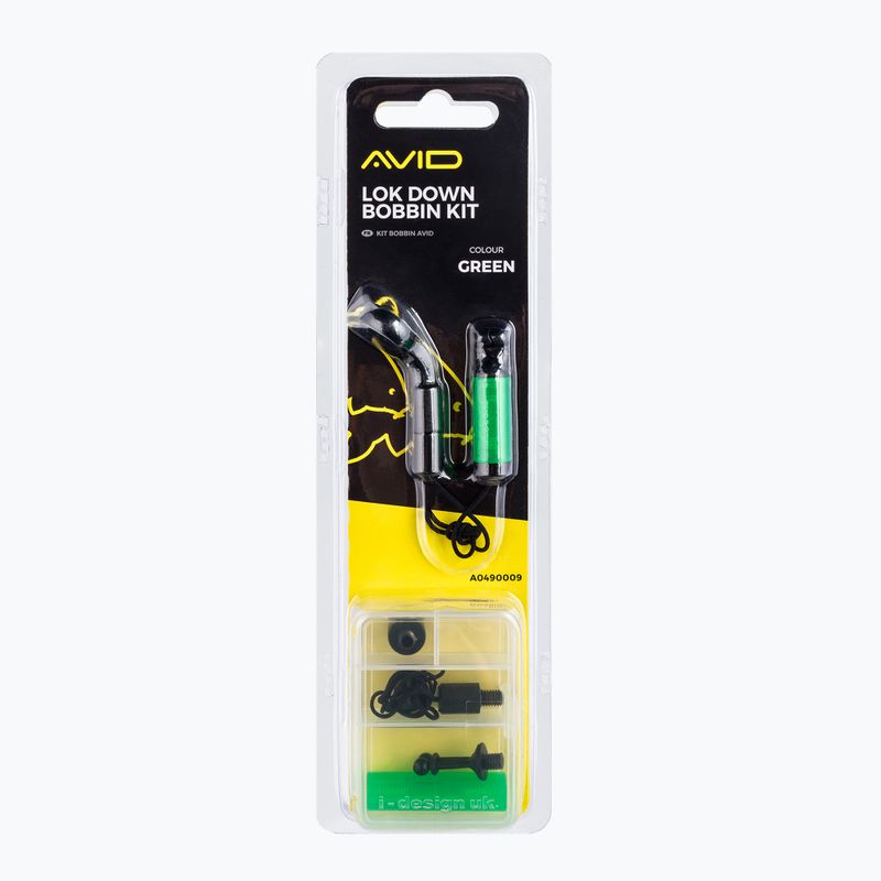 Carp hanger beacon Avid Carp Bobbin Kit Green A0490009