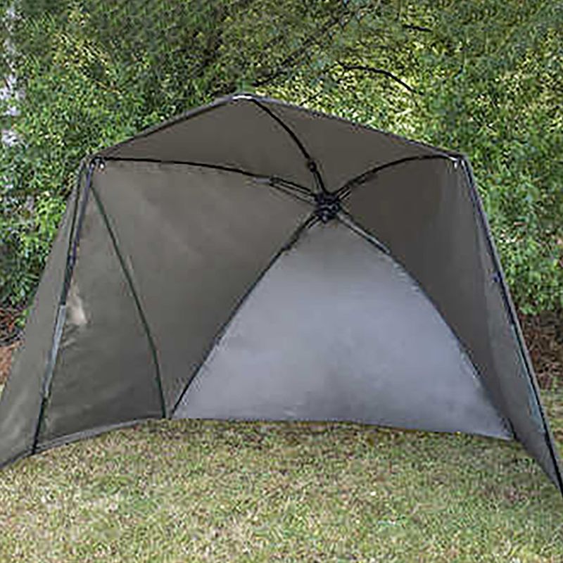 Korum Brolly Pentalite Shelter 50" green fishing umbrella K0370004