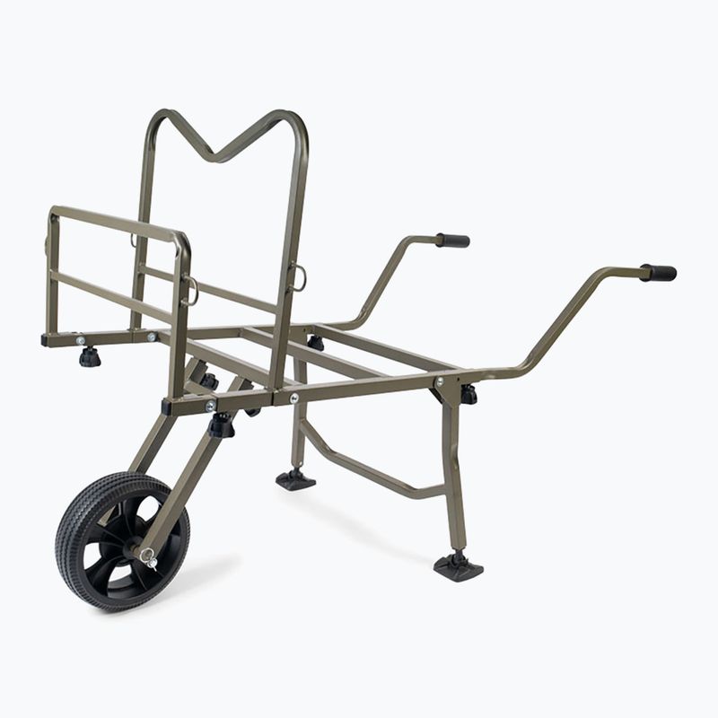 Korum Transition Compact Barrow transport trolley green K0290058