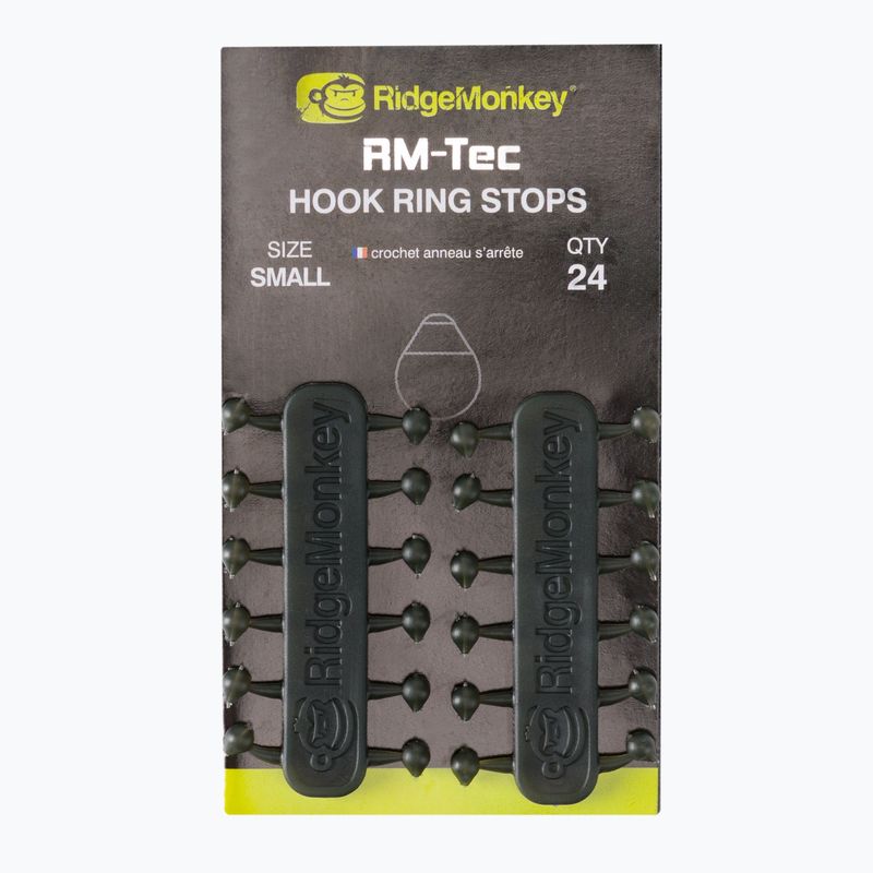 RidgeMonkey Connexion Hook Ring Stops green RMT233