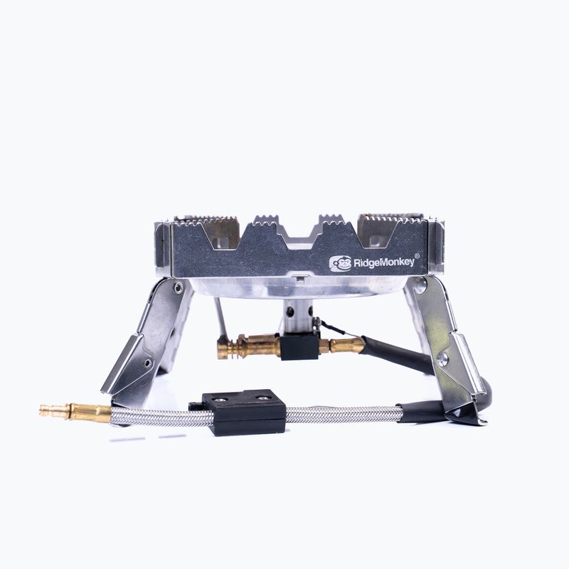 RidgeMonkey Quad Stove Pro silver RM183 burner