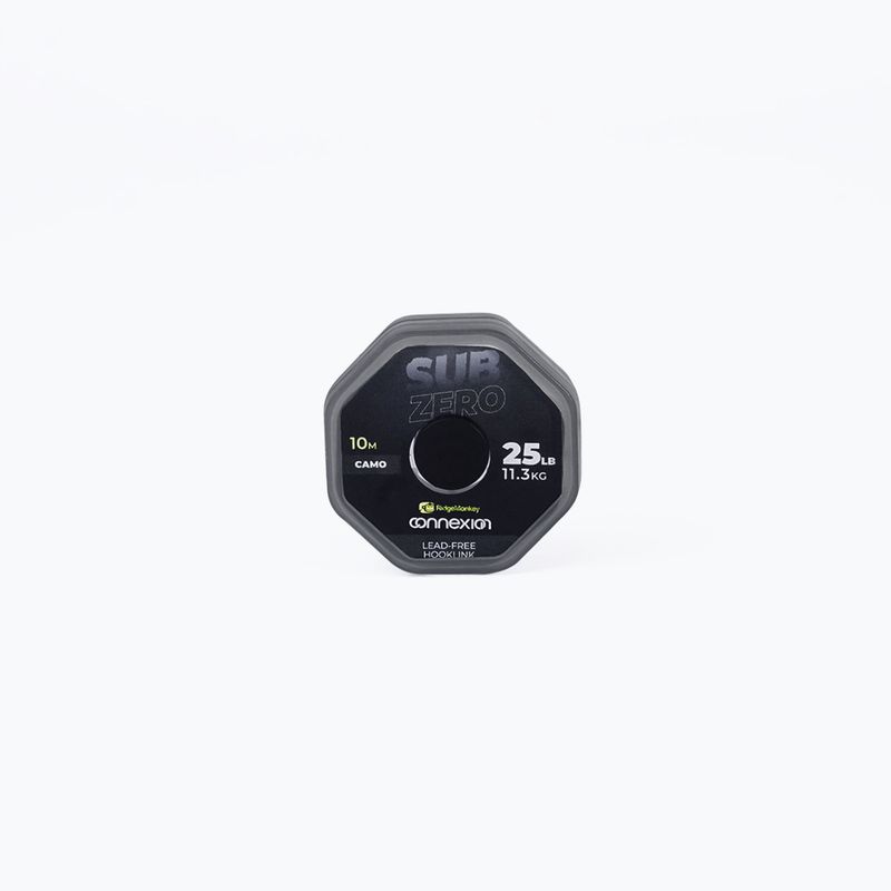 Ridge Monkey Connexion carp leader braid Subzero Lead Free Hooklink green RMT322