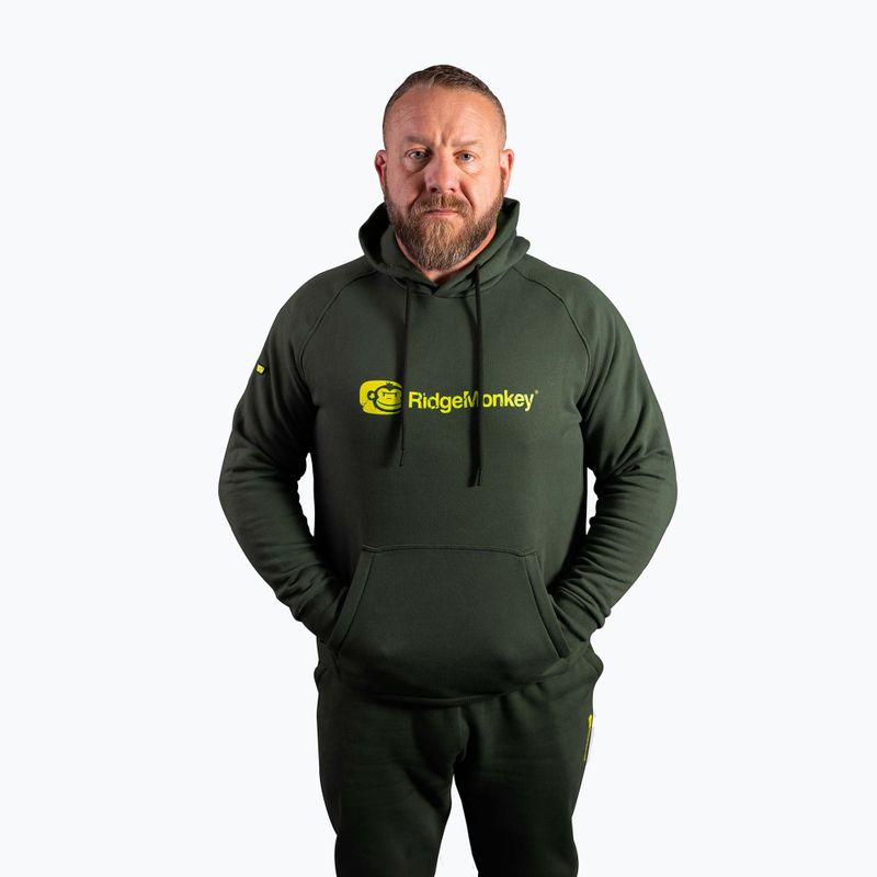 Ridgemonkey men's fishing sweatshirt Apearel Heavyweight Hoody green RM623