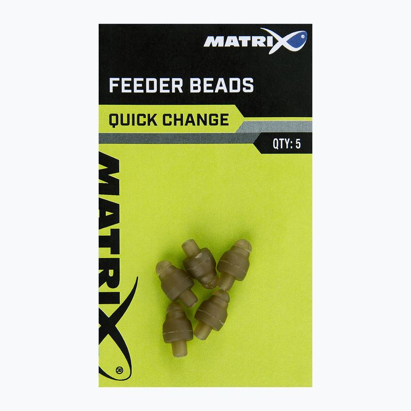 Matrix Quick Change Feeder Beads 5 pcs brown GAC379