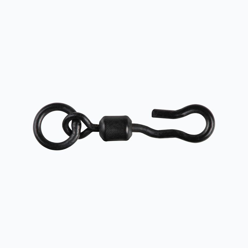 Fox International Edges Kwik Change Hook Swivels carp swivels black CAC702 3