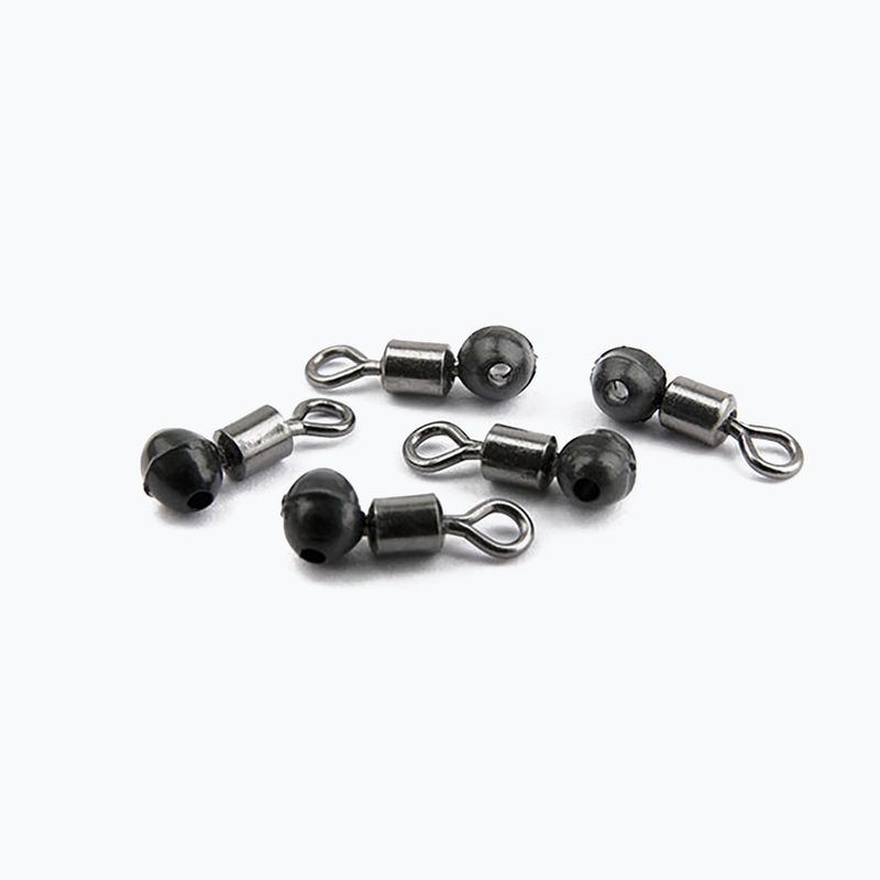 Matrix Bead Swivels 10 piece fishing link black GAC375 2