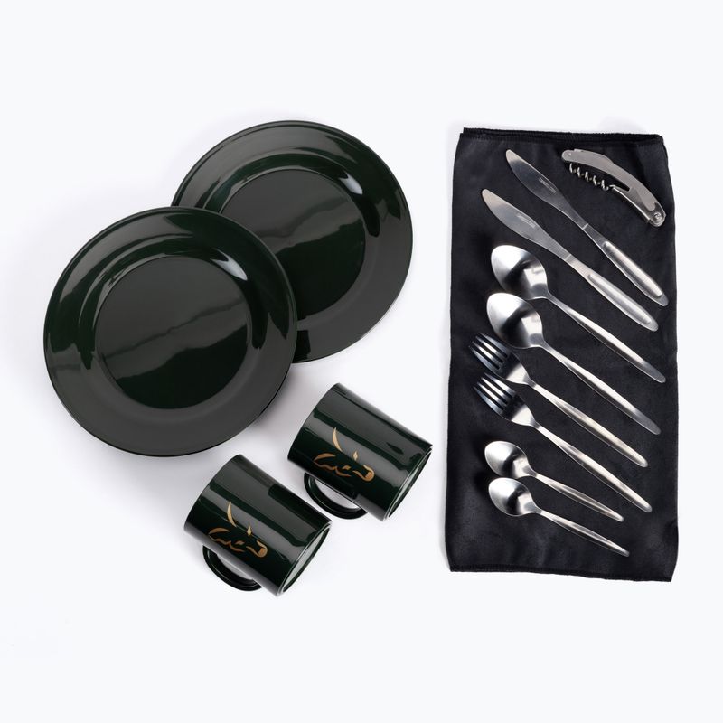 Fox International R-Series 2 Man Dinner Set green CLU374