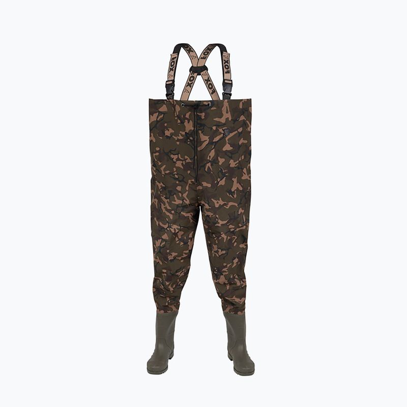 Fox International Camo LW Waders green fishing trousers CFW115