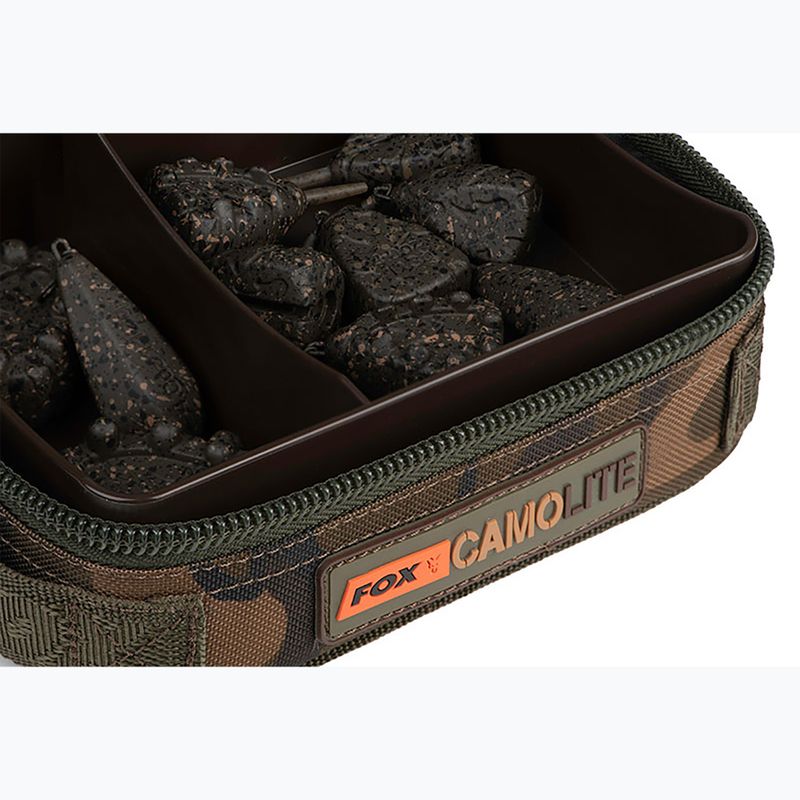 Fox International Camolite Rigid Lead & Bits Compact camo carp bag 6