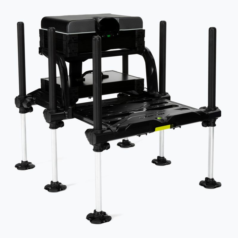 Matrix XR36 Pro Shadow Seatbox fishing platform black GMB170