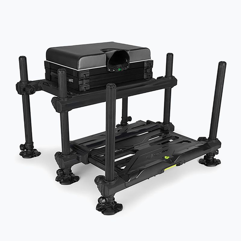 Matrix XR36 Comp Shadow Seatbox fishing platform black GMB172