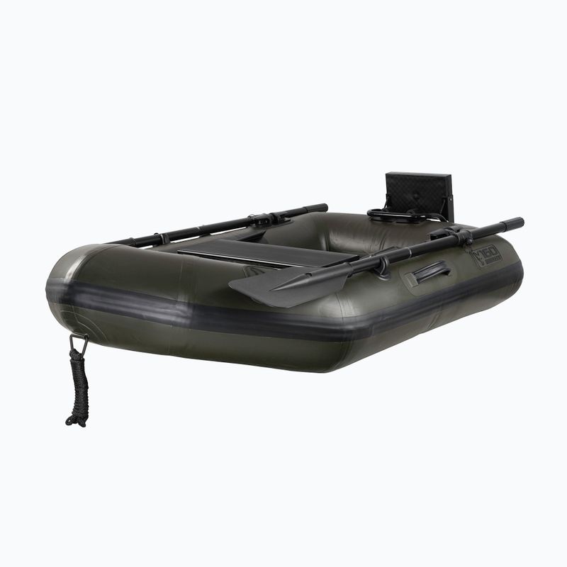 Fox International 160 Green Boat with Air Deck green fishing pontoon CIB039